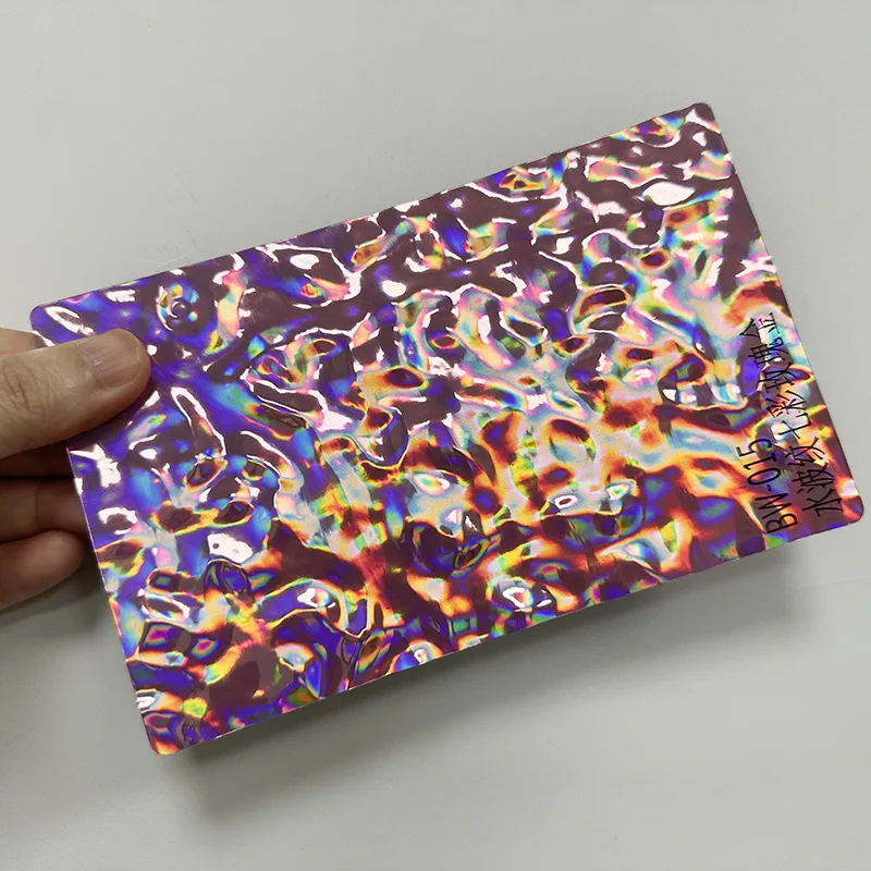 Papan Dinding Tahan Benturan Riak Air PET